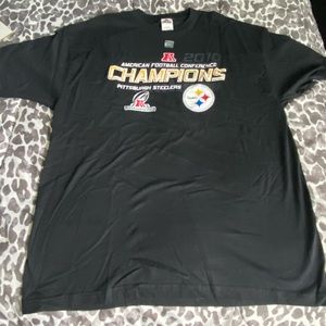 NWOT Pittsburgh Steelers AFC champs tee sz XL